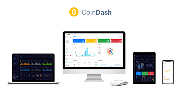 比特币后台管理系统Bootstrap模板 – Coindash